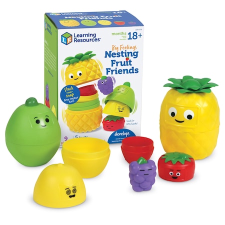 Learning Resources Big Feelings Nesting Fruit Friends LER6376